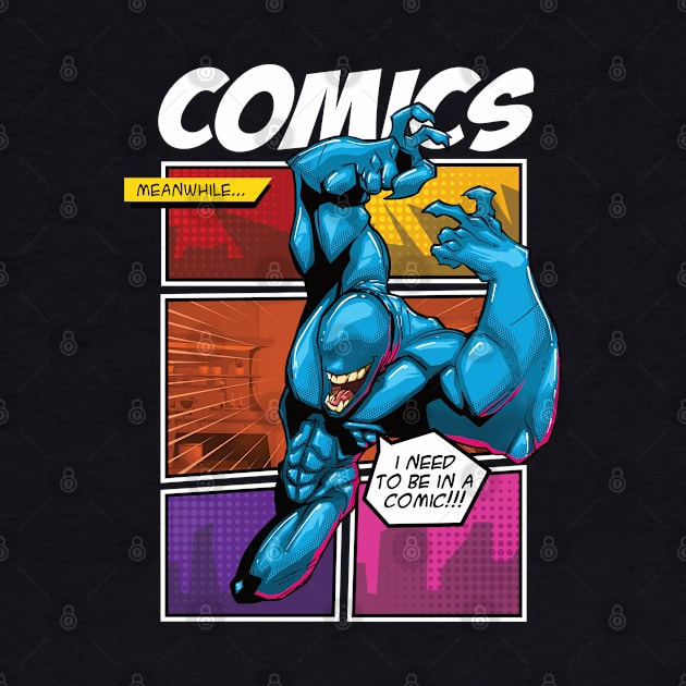 Comics Panel Action Pose by Epic Splash Graphics